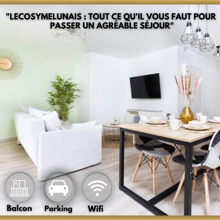 Lecosymelunais : Parking Gratuit + Balcon Amenage المظهر الخارجي الصورة